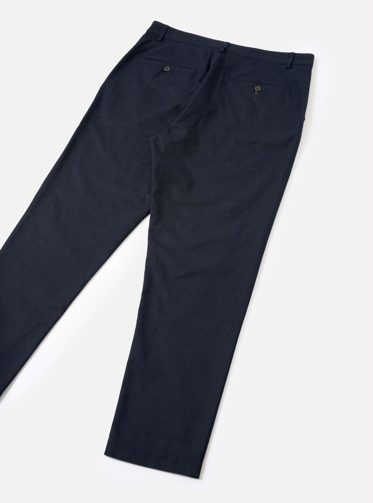 UNIVERSAL WORKS MILITARY CHINO LUCCA SUITING - NAVY