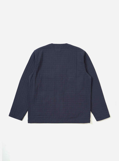 UNIVERSAL WORKS CABIN JACKET RAHIM COTTON - NAVY