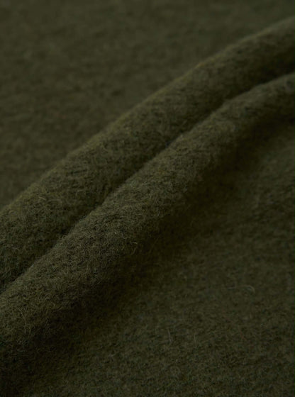 UNIVERSAL WORKS CARDIGAN WOOL FLEECE - OLIVE