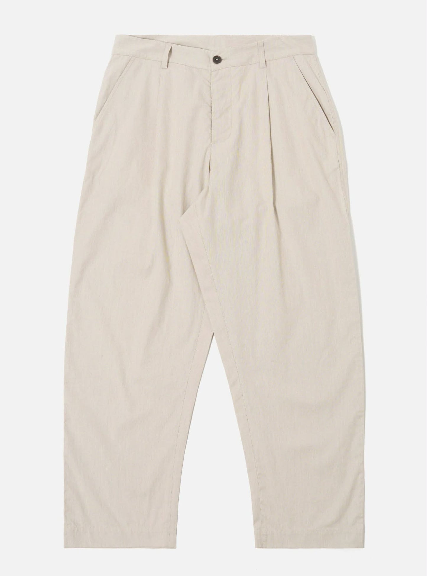 UNIVERSAL WORKS DUKE PANT KENNEDY STRIPE - BROWN