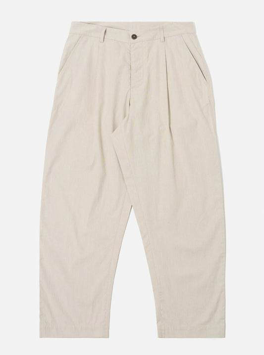 UNIVERSAL WORKS DUKE PANT KENNEDY STRIPE - BROWN