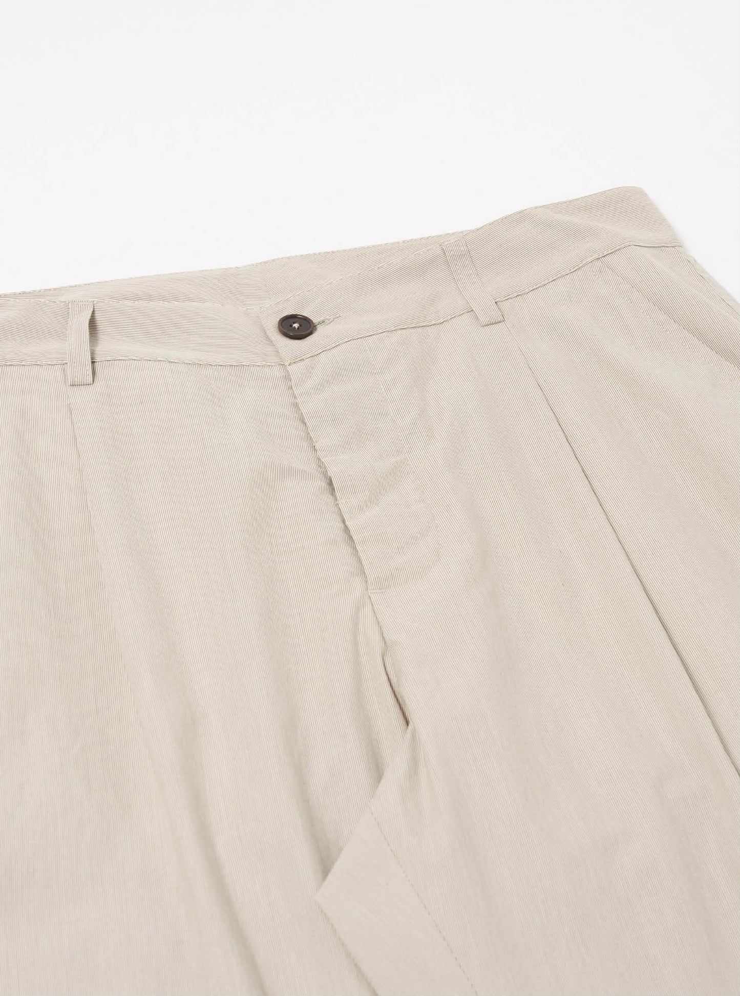 UNIVERSAL WORKS DUKE PANT KENNEDY STRIPE - BROWN