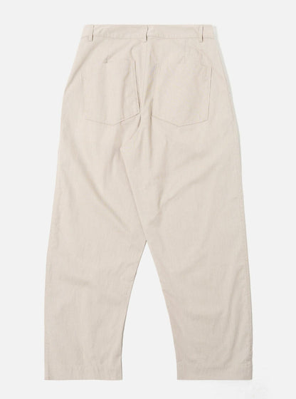 UNIVERSAL WORKS DUKE PANT KENNEDY STRIPE - BROWN