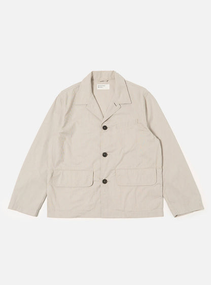 UNIVERSAL WORKS FRANCK JACKET KENNEDY STRIPE - BROWN