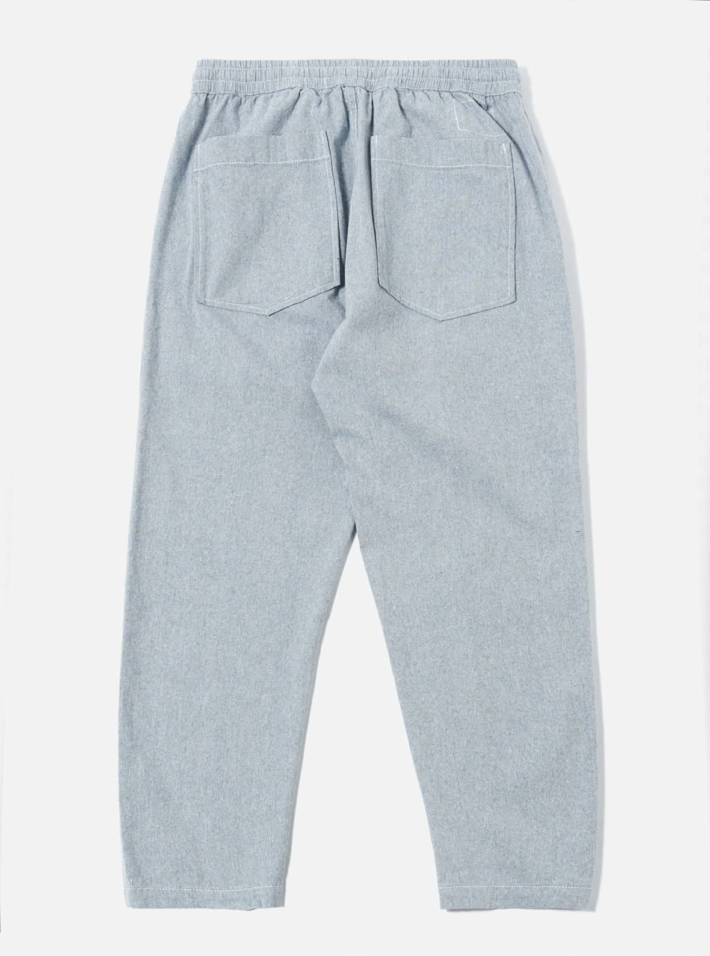 UNIVERSAL WORKS HI WATER TROUSER JEAN CLOTH REWORKED - LIGHT INDIGO