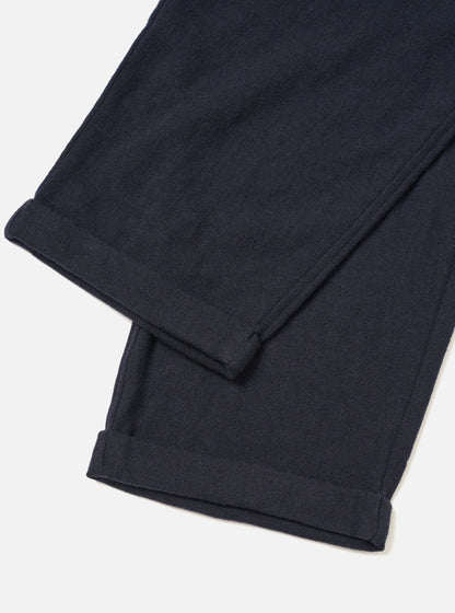 UNIVERSAL WORKS LINDBERG PANT ROBIN WOOL MIX - DARK NAVY