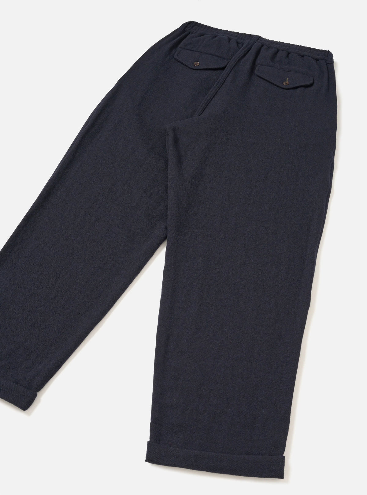 UNIVERSAL WORKS LINDBERG PANT ROBIN WOOL MIX - DARK NAVY
