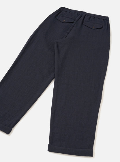 UNIVERSAL WORKS LINDBERG PANT ROBIN WOOL MIX - DARK NAVY
