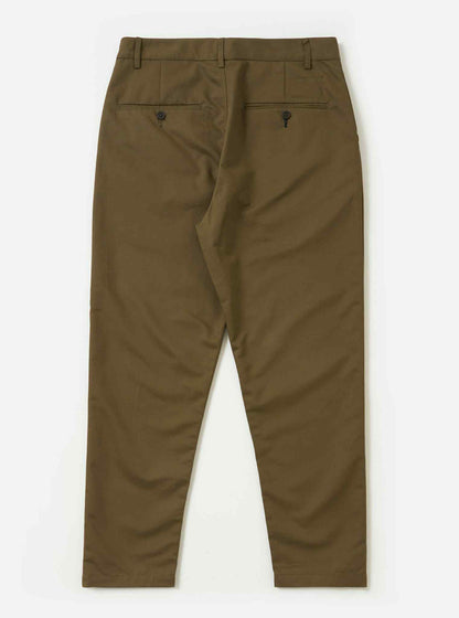 UNIVERSAL WORKS MILITARY CHINO BRUSHED POLYTECH - KHAKI