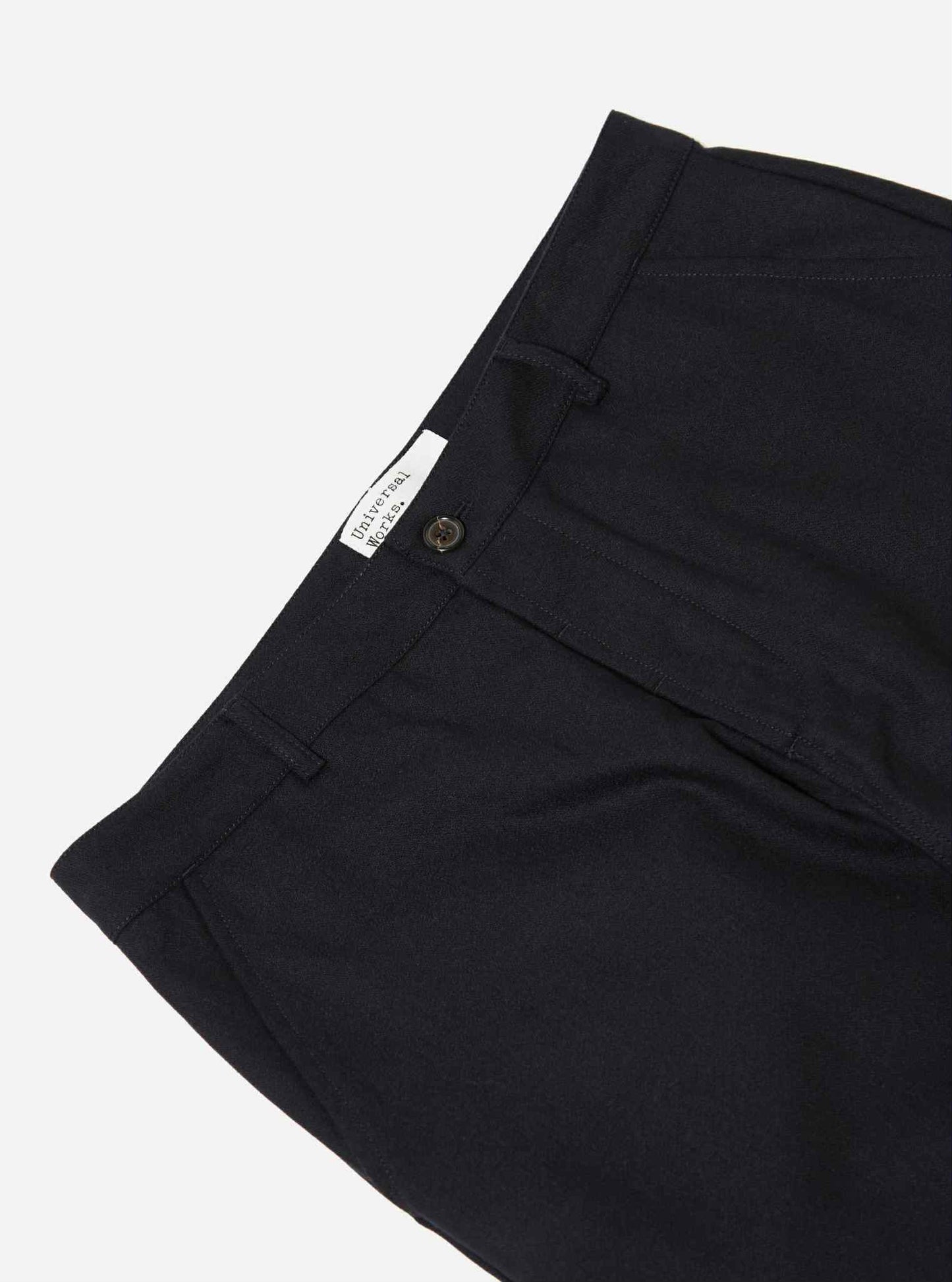 UNIVERSAL WORKS MILITARY CHINO UPCYCLED ITALIAN TWEED - BROWN