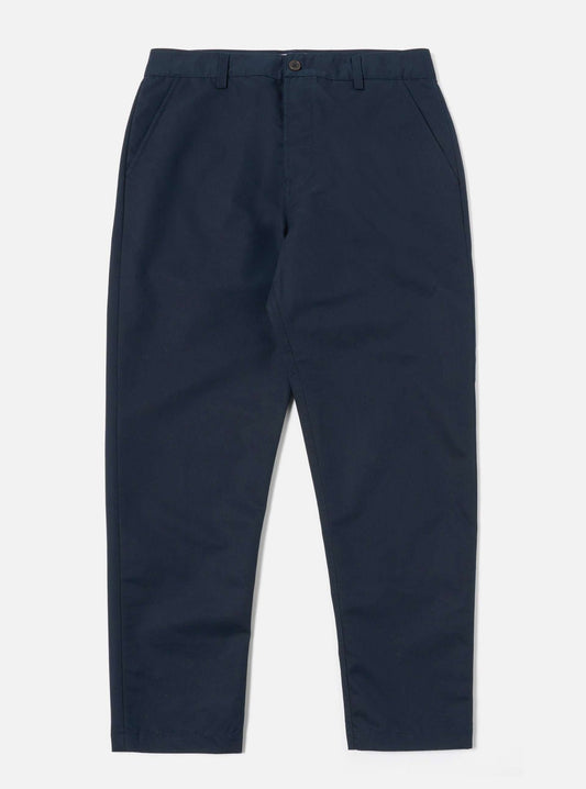 UNIVERSAL WORKS MILITARY CHINO BRUSHED POLYTECH - NAVY