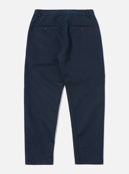 UNIVERSAL WORKS MILITARY CHINO BRUSHED POLYTECH - NAVY