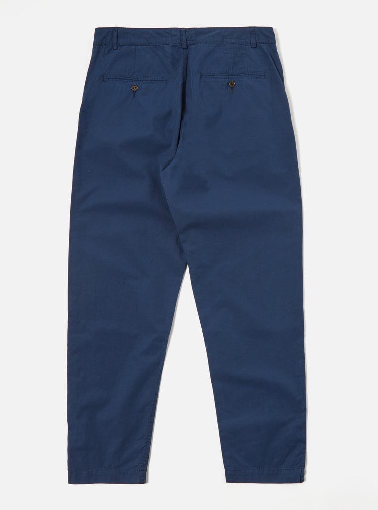 UNIVERSAL WORKS MILITARY CHINO SUMMER CANVAS - NAVY