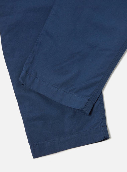 UNIVERSAL WORKS MILITARY CHINO SUMMER CANVAS - NAVY