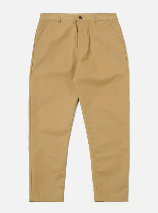 UNIVERSAL WORKS MILITARY CHINO BRUSHED POLYTECH - SAND