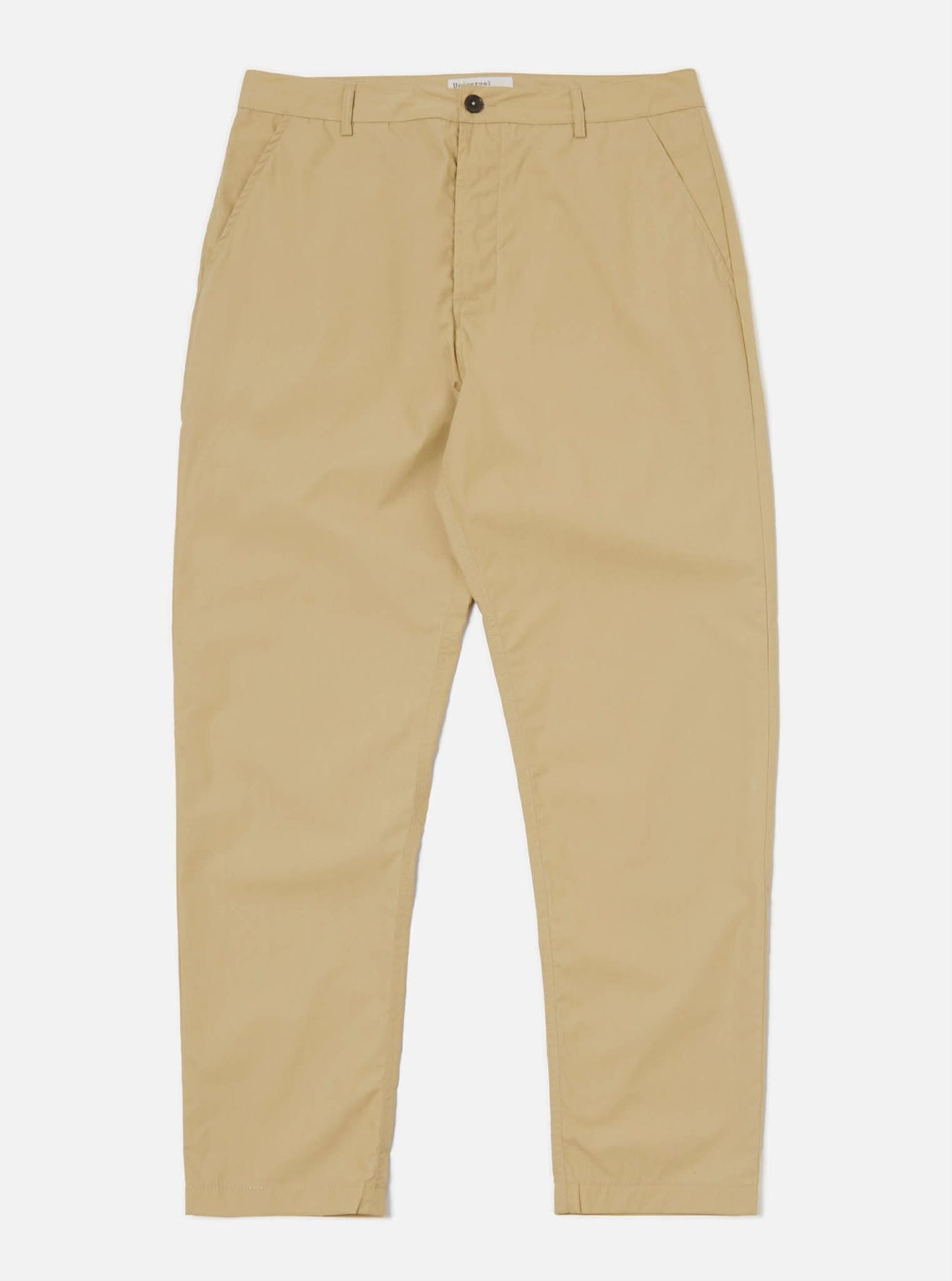 UNIVERSAL WORKS MILITARY CHINO RECYCLED POLYTECH - SAND