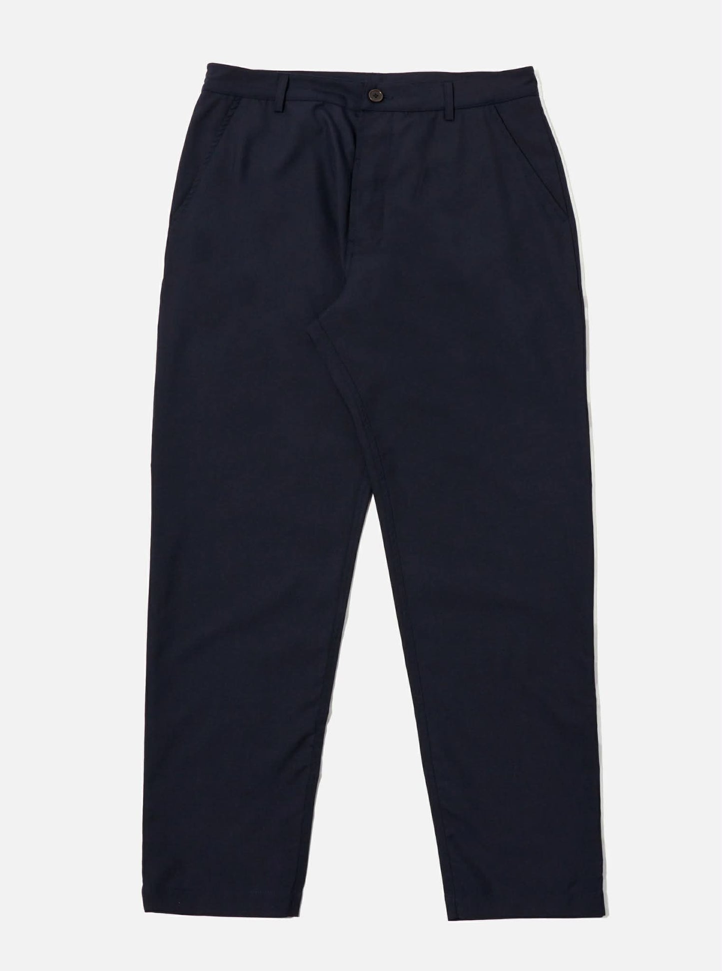 UNIVERSAL WORKS MILITARY CHINO TROPICAL SUITING - NAVY