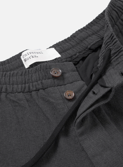 UNIVERSAL WORKS OXFORD PANT - LIVERPOOL CHECK GREY