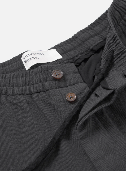 UNIVERSAL WORKS OXFORD PANT - LIVERPOOL CHECK GREY