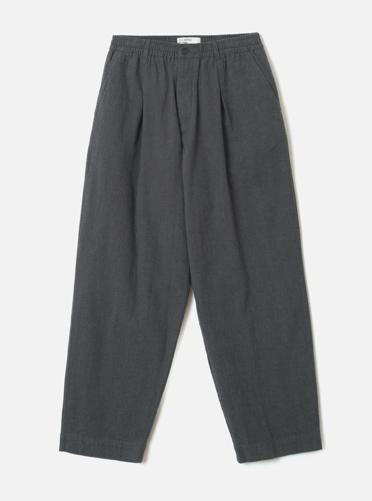UNIVERSAL WORKS OXFORD PANT - LIVERPOOL CHECK GREY