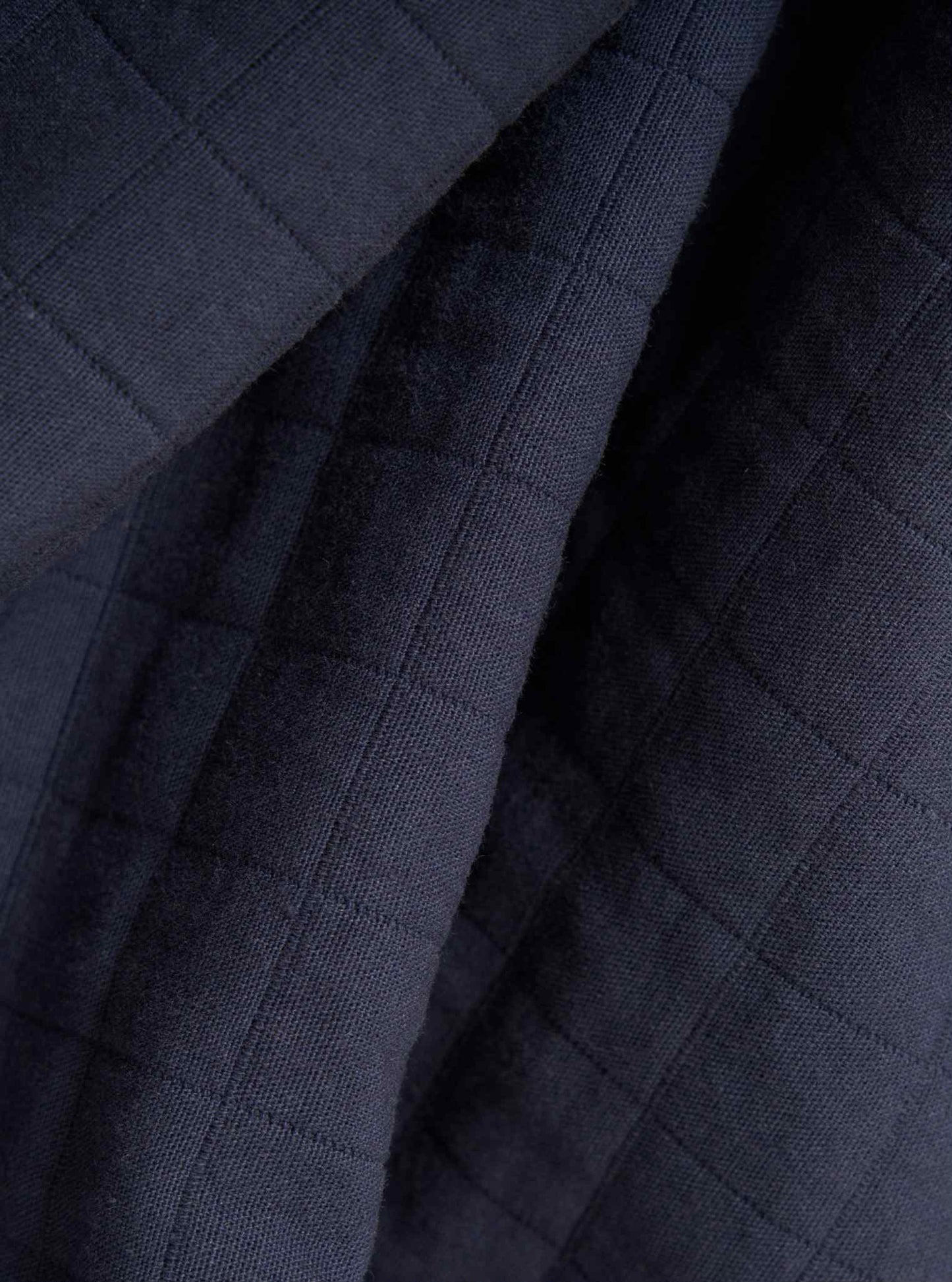 UNIVERSAL WORKS OXFORD PANT RAHIM COTTON - NAVY