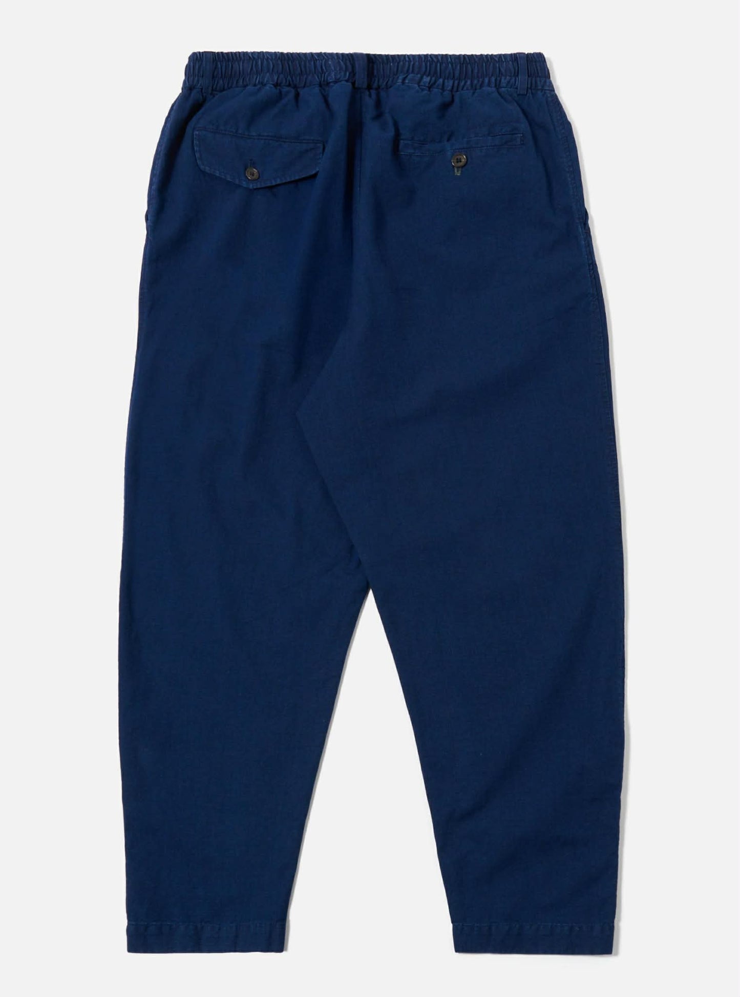 UNIVERSAL WORKS PLEATED TRACK PANT KIMSTOP - INDIGO