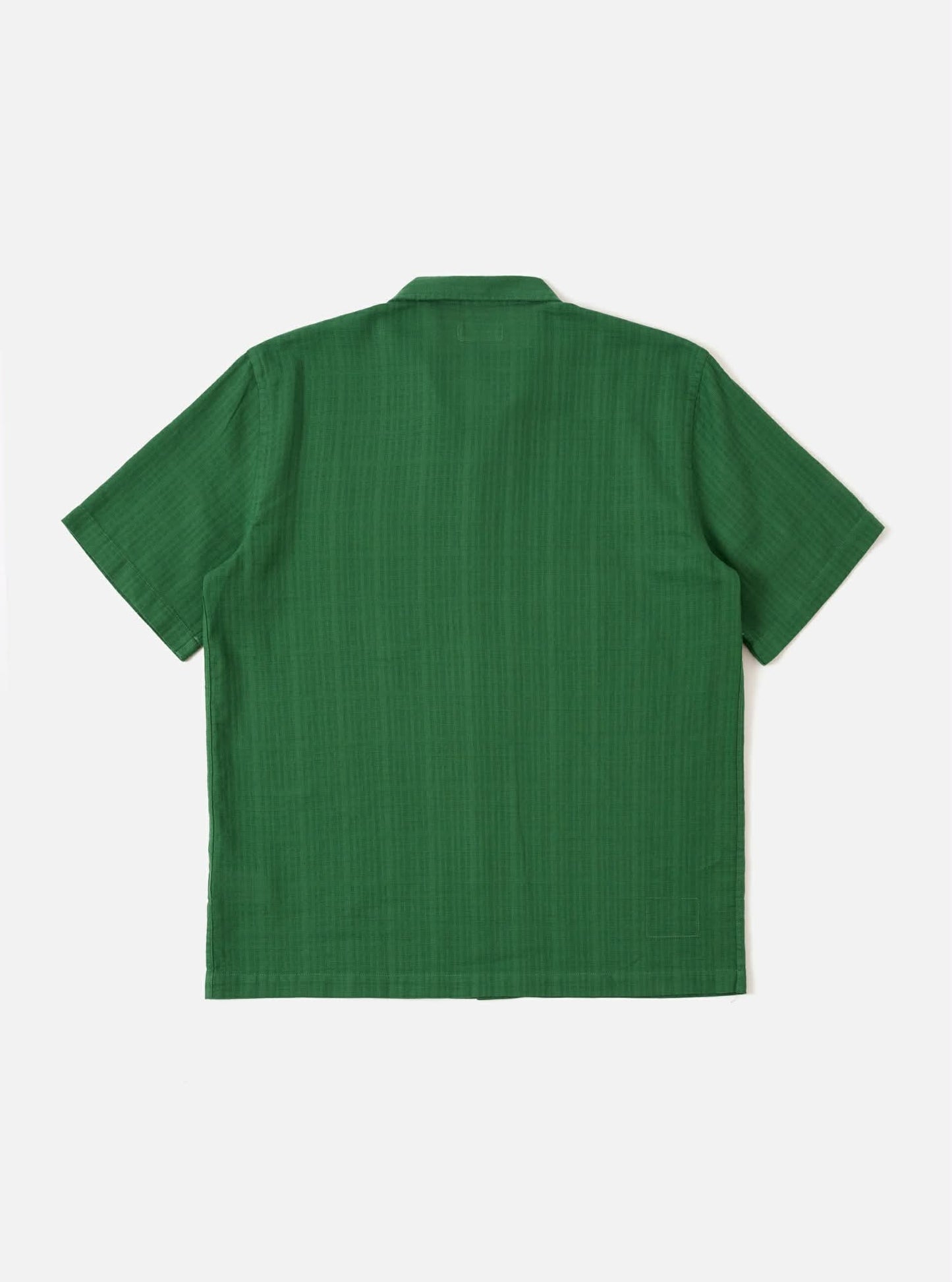 UNIVERSAL WORKS ROAD SHIRT LETTS COTTON - GREEN