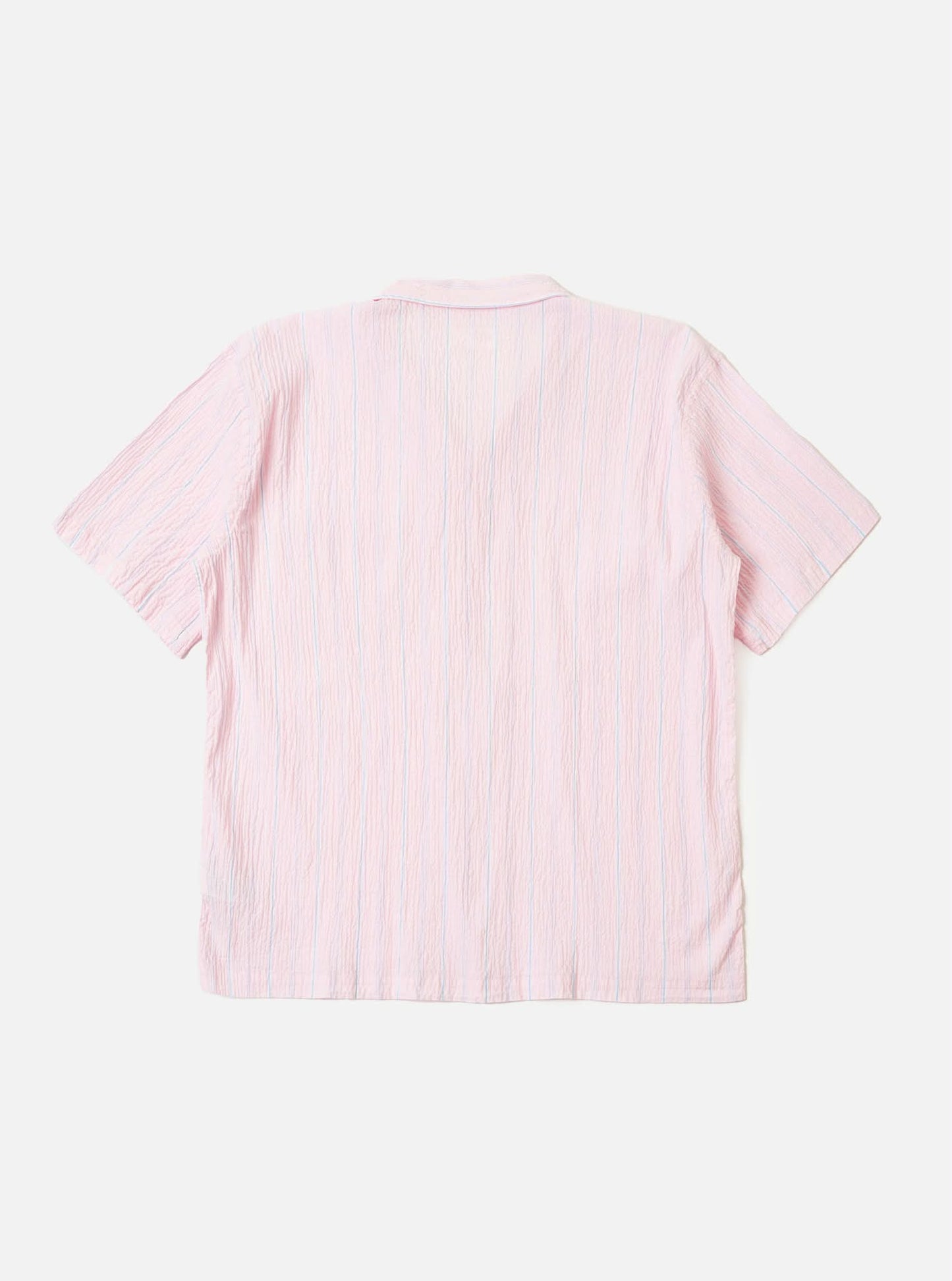 UNIVERSAL WORKS ROAD SHIRT LILY STRIPE - PINK
