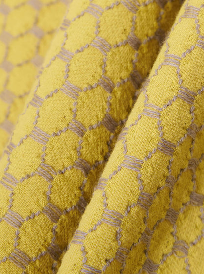 UNIVERSAL WORKS ROAD SHIRT MYKONOS COTTON - YELLOW