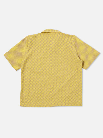 UNIVERSAL WORKS ROAD SHIRT MYKONOS COTTON - YELLOW