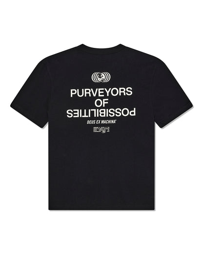 DEUS EX MACHINA AXIS TEE - BLACK