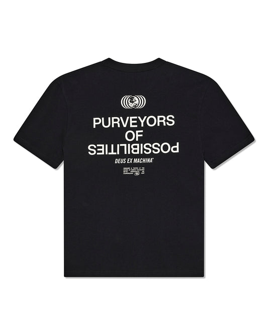 DEUS EX MACHINA AXIS TEE - BLACK
