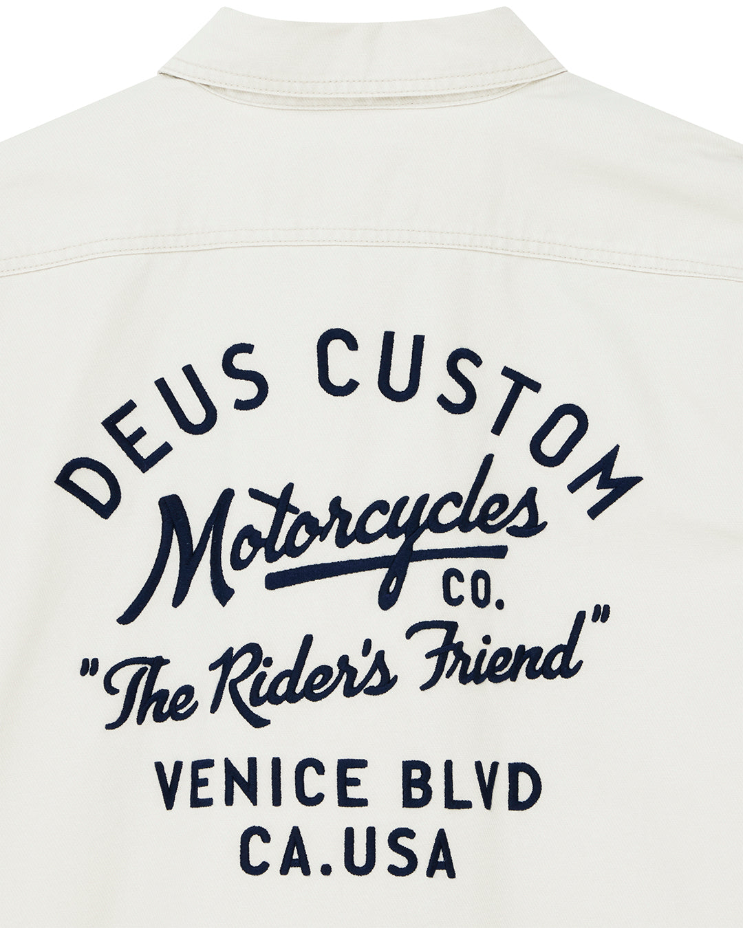 DEUS EX MACHINA NOMAD SHIRT - DIRTY WHITE
