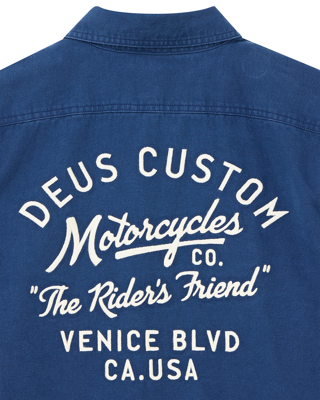 DEUS EX MACHINA NOMAD SHIRT - MECHANIC BLUE