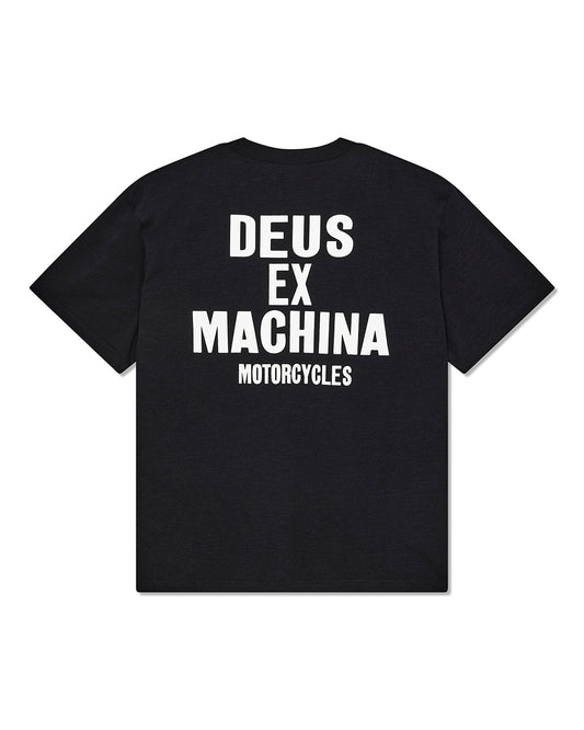 DEUS EX MACHINA RIDE READY TEE - BLACK