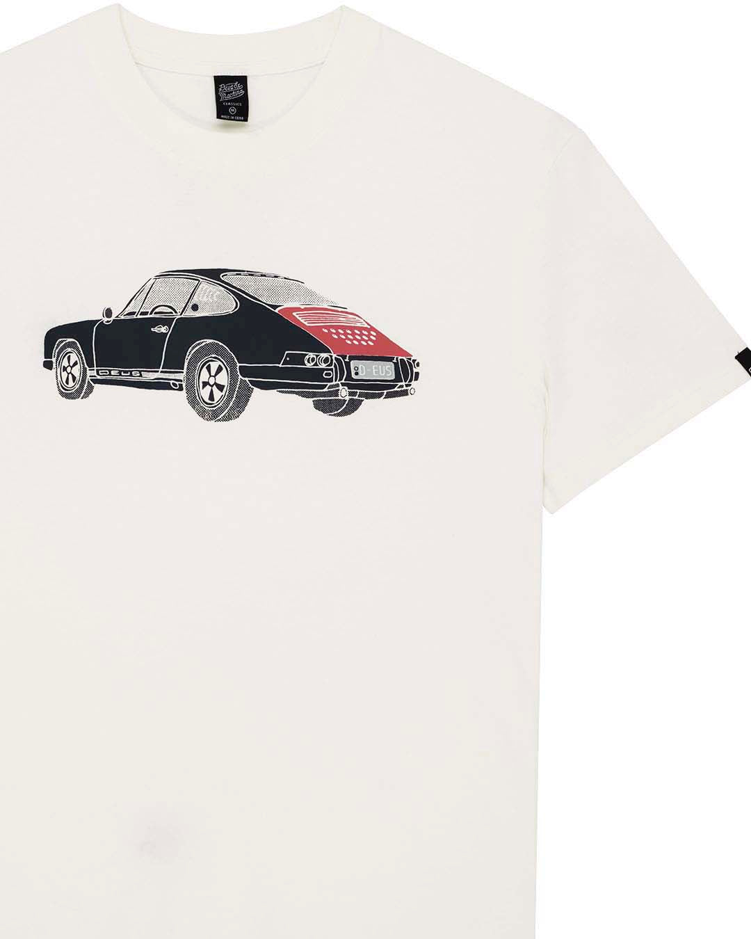 DEUS EX MACHINA EMPORIUM NINER TEE - VINTAGE WHITE