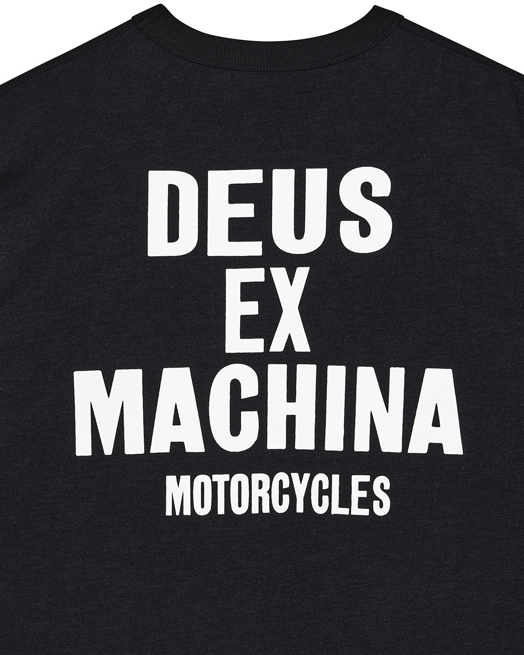 DEUS EX MACHINA RIDE READY TEE - BLACK