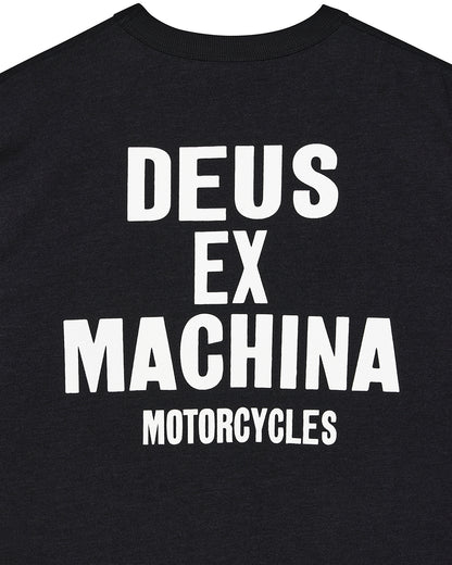 DEUS EX MACHINA RIDE READY TEE - BLACK