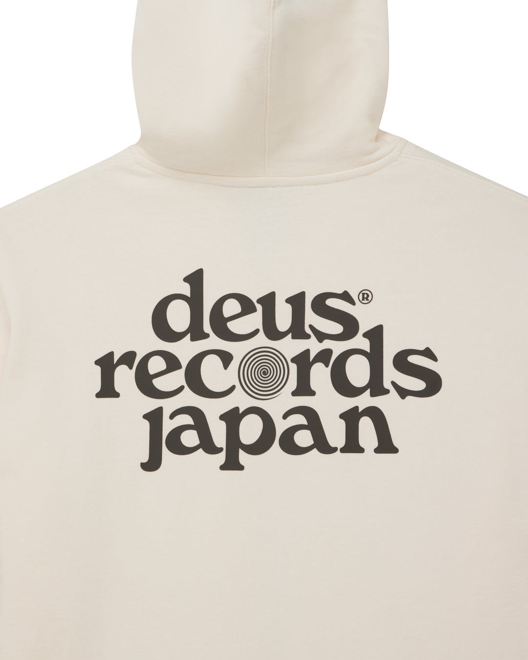 DEUS EX MACHINA STRATA ZIP HOODIE - DIRTY WHITE