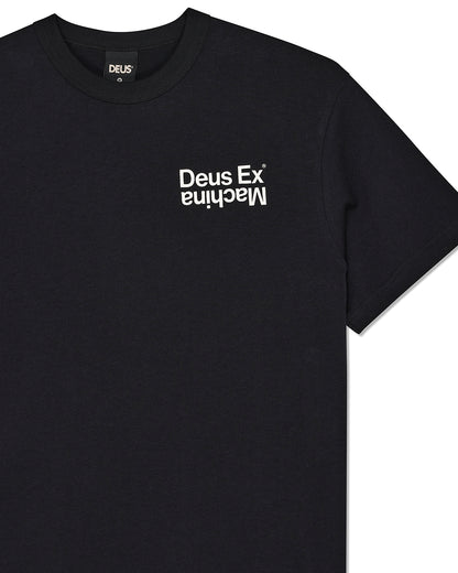 DEUS EX MACHINA AXIS TEE - BLACK