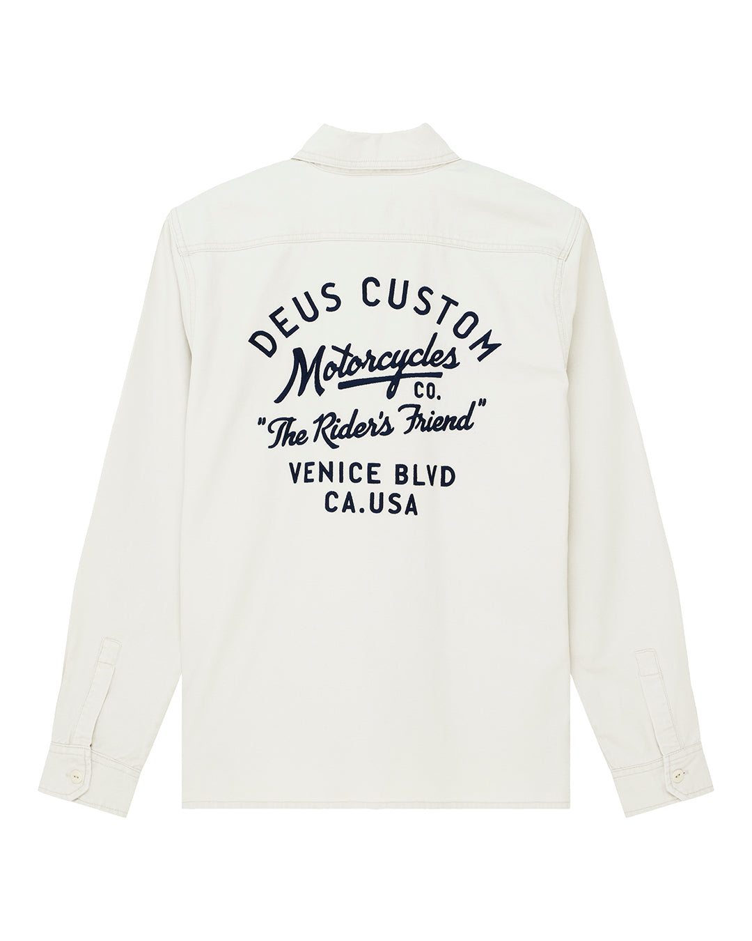 DEUS EX MACHINA NOMAD SHIRT - DIRTY WHITE