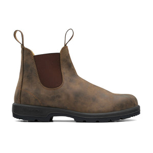 BLUNDSTONE CLASSIC CHELSEA BOOTS 585 - RUSTIC BROWN