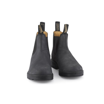 BLUNDSTONE CLASSIC CHELSEA BOOTS 587 - RUSTIC BLACK