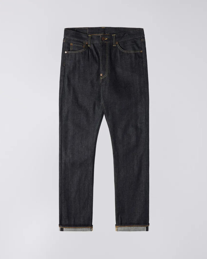 EDWIN NASHVILLE RED SELVEDGE 14 OZ DENIM - BLUE UNWASHED