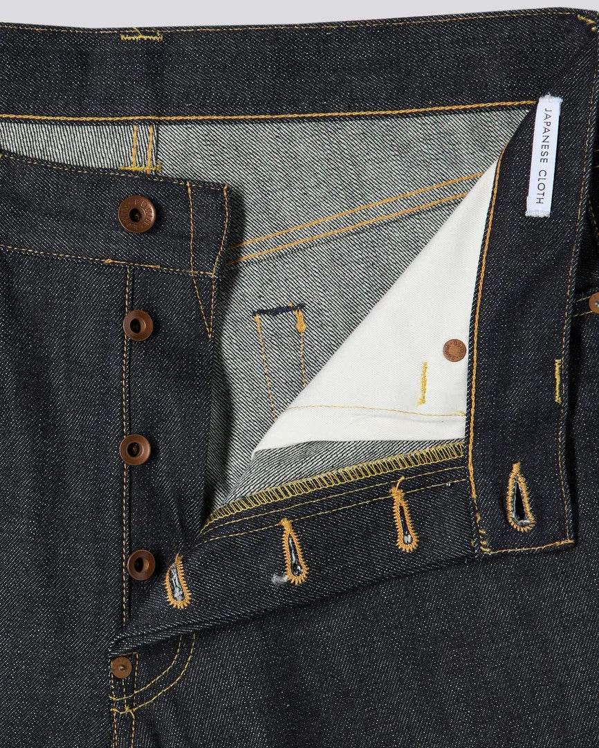 EDWIN NASHVILLE RED SELVEDGE 14 OZ DENIM - BLUE UNWASHED