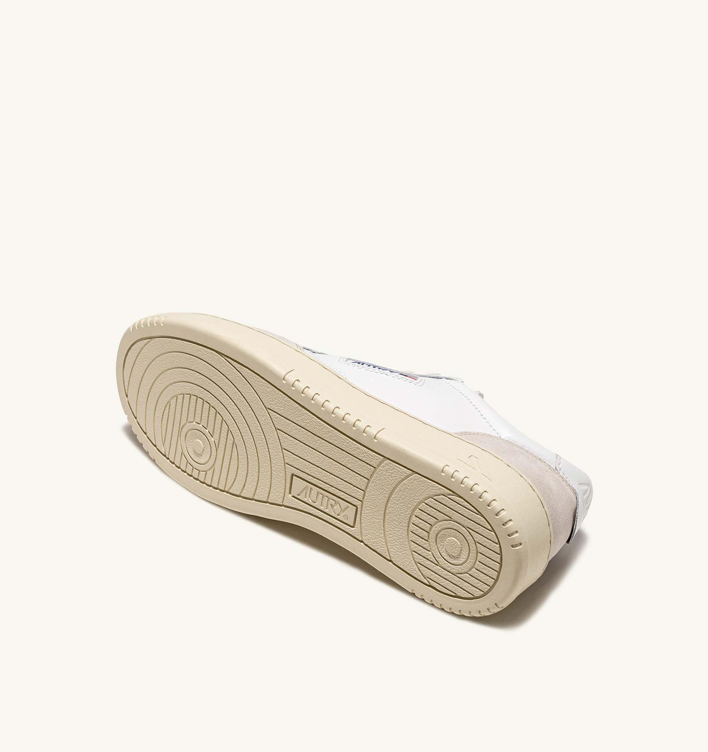 AUTRY MEDALIST LOW LEATHER SUEDE - WHITE