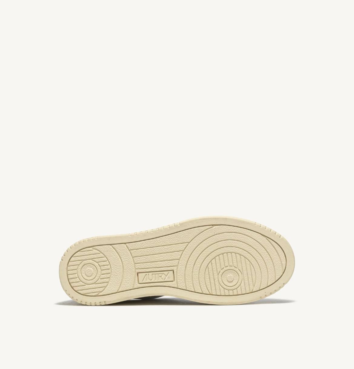 AUTRY MEDALIST LOW LEATHER - WHITE / PRINCE BLUE
