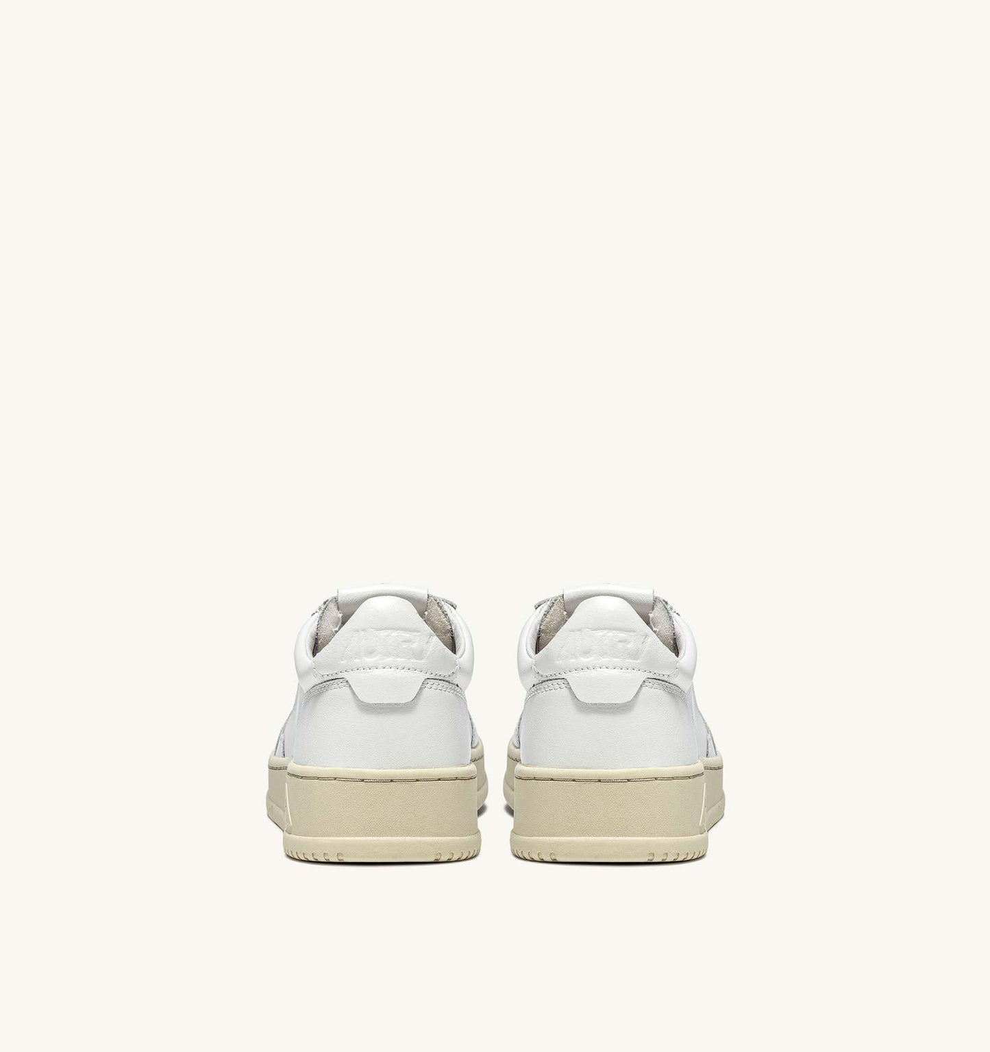 AUTRY MEDALIST LOW LEATHER - WHITE