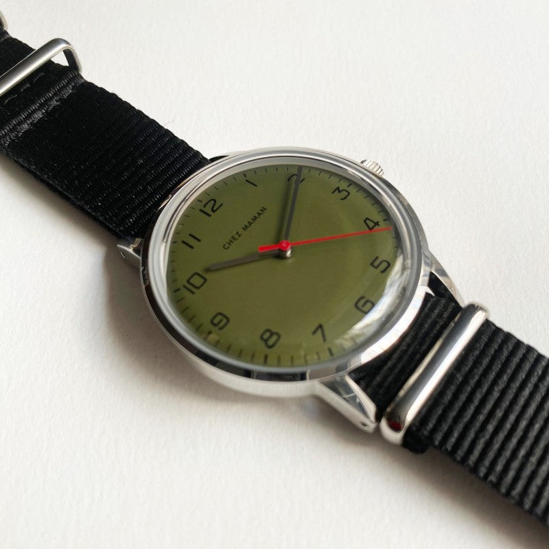 CHEZ MAMAN LA PRIMO OLIVE - NYLON STRAP