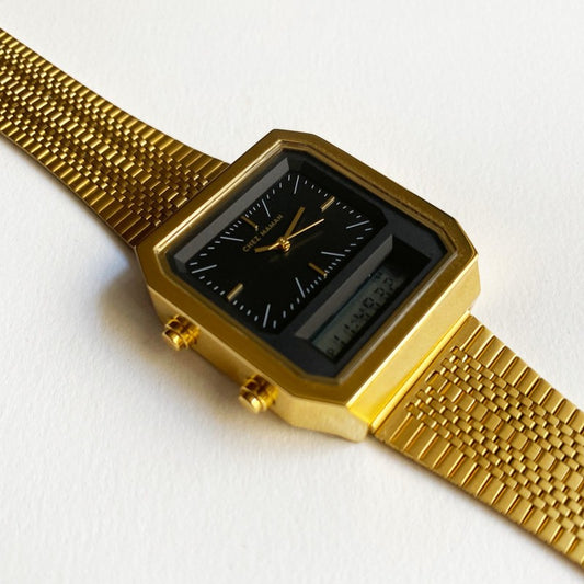 CHEZ MAMAN LA TWIN GOLD BLACK - MILANAISE